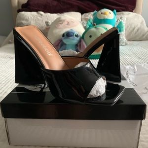 Brand new chunky heels